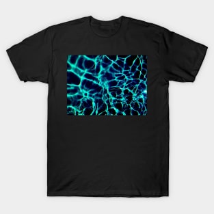 Dark Ocean Water Pattern T-Shirt